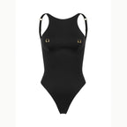 Push Up 2025 Sexy Women One Piece Swimsuit Female Swimwear Halter Biquini Belt Monokini Swimming Suit Bathing Suit Beachwear