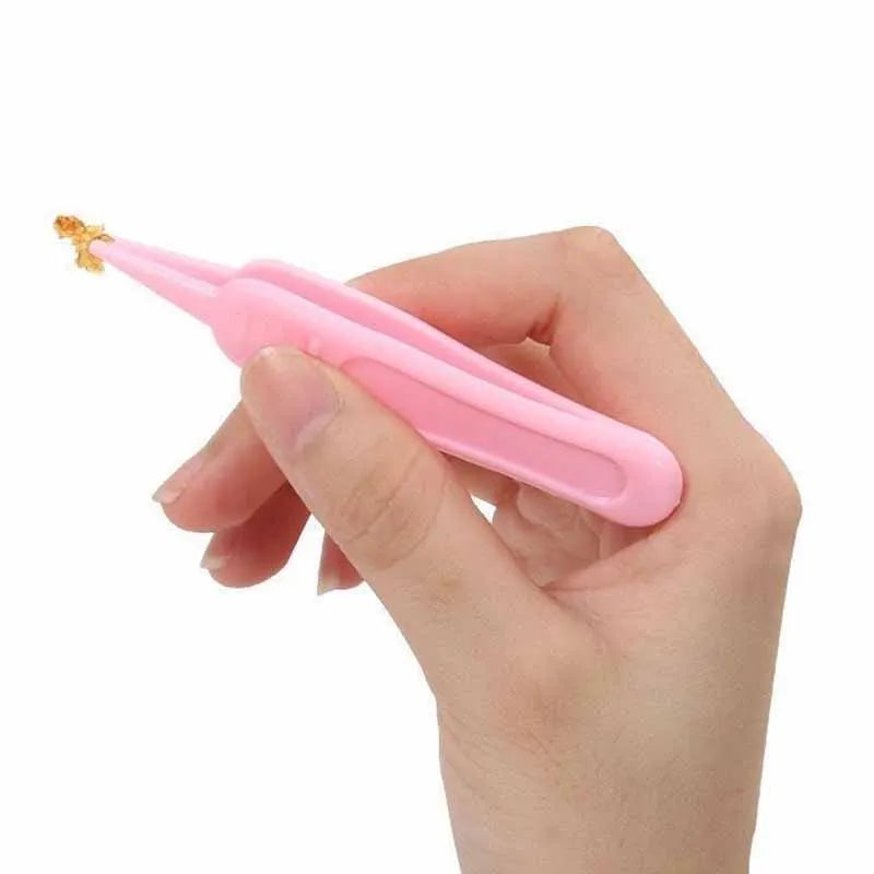 Baby Nose Cleaner Tool Toddler Nasal Cavity Care Supplies Kids Safety Tweezers Cleaning Forceps Baby Essentials Plastic Tweezers