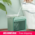 New Portable USB Chargeable Mini 3 Gear Air Conditioner Cooler Fan Air Conditioner Air Cooling Office Desktop Fan