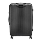 Anajqaqia Black Suitcase Set 3 Piece Luggage Set with Trolley Handle, Double Wheels and TSA Lock, Travel Suitcase Set