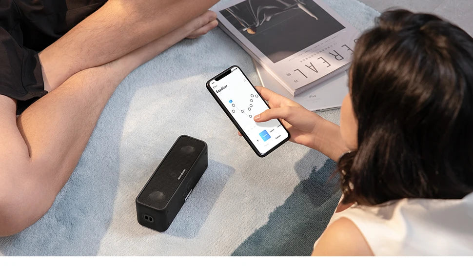 (EU stock) Soundcore 3 from Anker, Bluetooth 5.0 loudspeaker, 24H playing time, IPX7 waterproof, stereo sound with titanium membrane, Bas