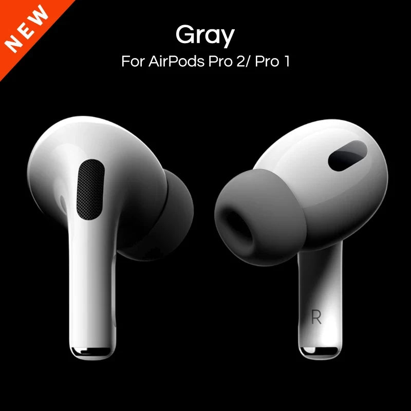 For Apple AirPods Pro 2 Ear Tips Earbuds Cover Silicone Replacement Tips Air pod Earplugs Earpads Pads Headphones Case Accessory