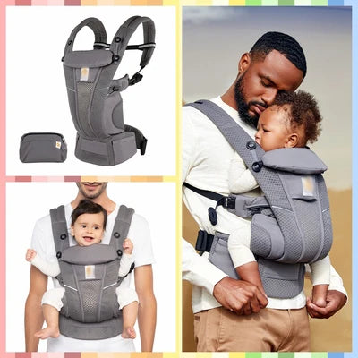 Egobaby 360 Omni Baby Carrier Cotton Breathable Ergonomic Backpacks Holder Shoulder Waist Belt Sling Suspenders 360