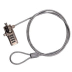 Computer Lock Security Guarantee With Key Cable Chain Anti-theft 4-digit Password for Laptop Anti-theft Lock Computer Accessorie