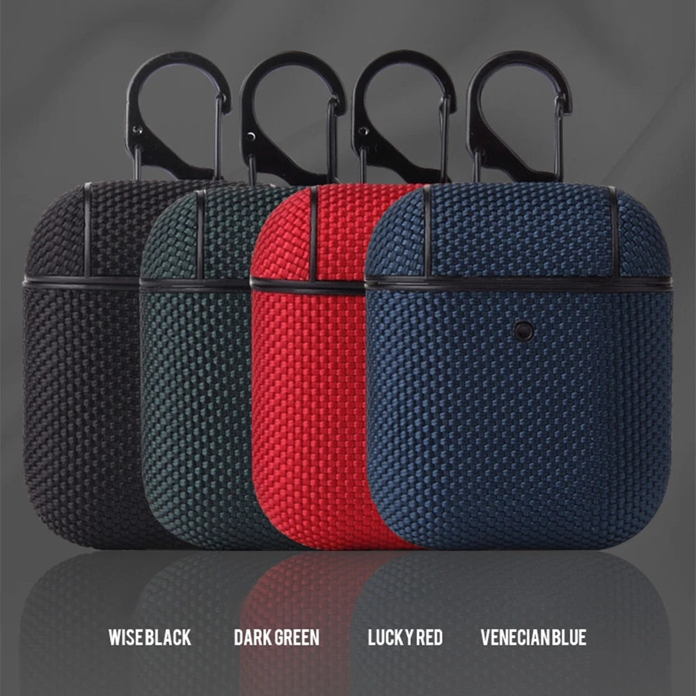Case for Airpods Pro 2 nylon For AirPods Pro Textile Cloth Air pods 3 2 Airpod pro anti Fingerprints protector for Airpods 3 2 1