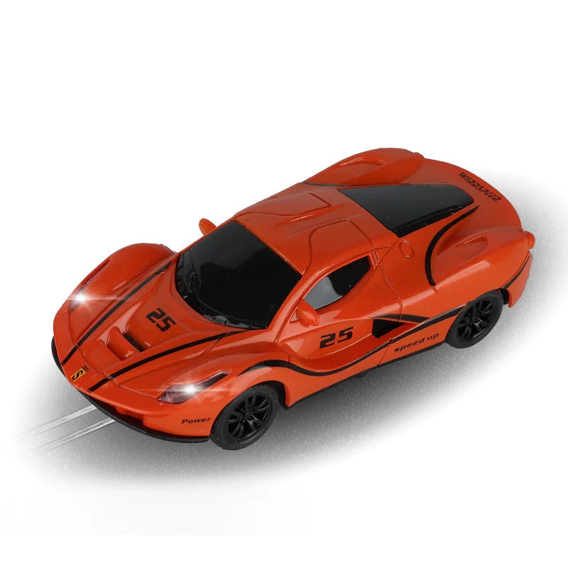 Analog Slot Car 1 43 1/43 Scale CLK GTR F1 Veneno Police LaFerrari Coche Evolution Racing Race Track Toy Cars