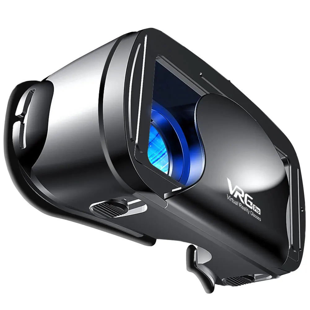Virtual Reality 3D VR Headset Smart Glasses Helmet for Smartphones Cell Phone Mobile 7 Inches Lenses Binoculars Goggles Devices