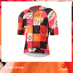 X-TIGER Summer Men's Cycling Jersey Short Sleeve Slim Fit GRAFFITI ART STYLE Breathable Maillot for Mountain Road Bike Pro