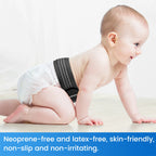 VELPEAU Baby Belly Hernia Belt with 3 Compression Pads, Umbilical Hernia Band Belly Button Abdominal Binder for Infant Newborn