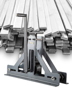 SucceBuy Manual Tube Roller Bender 1-1/2in For Mild Steel Cooper Adjustable Manual Square Rectangular Tube Bending Rolling Tool