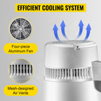 SucceBuy 4L Water Distiller Purifier Filter Dispenser Heating Drinking Bottle Softener 304 Stainless Steel Home Appliance
